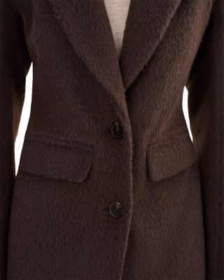 Aaliyah Peak Lapel Coat