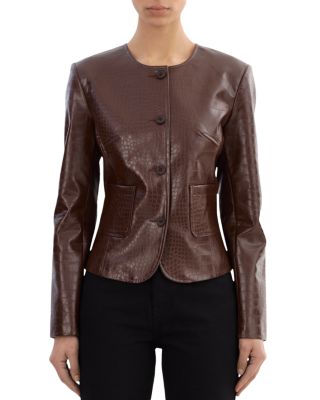 Faux Leather Jacket 