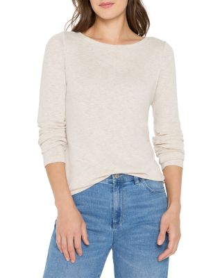 Long Sleeve Boat Neck Tee