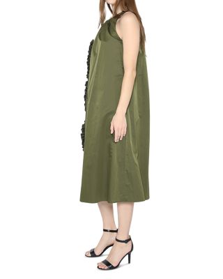 Floral Appliqu&amp;eacute; Dress