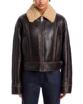 Stevie Faux Leather Jacket