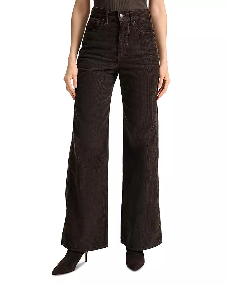 Veronica Beard Taylor High Rise Corduroy Pants