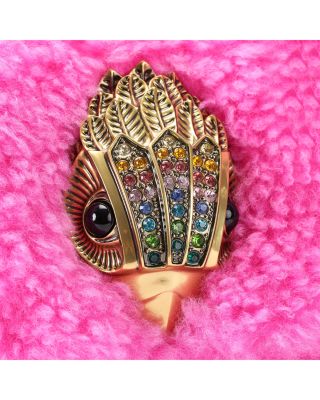 Macro Kensington Faux Shearling Bag