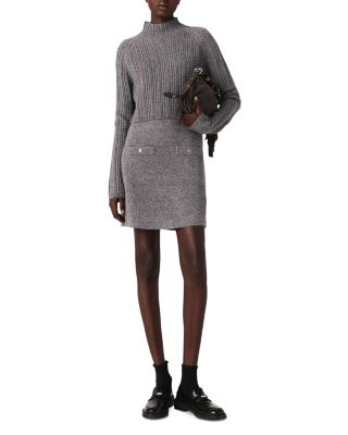 Knit Dress with Removable Sweater