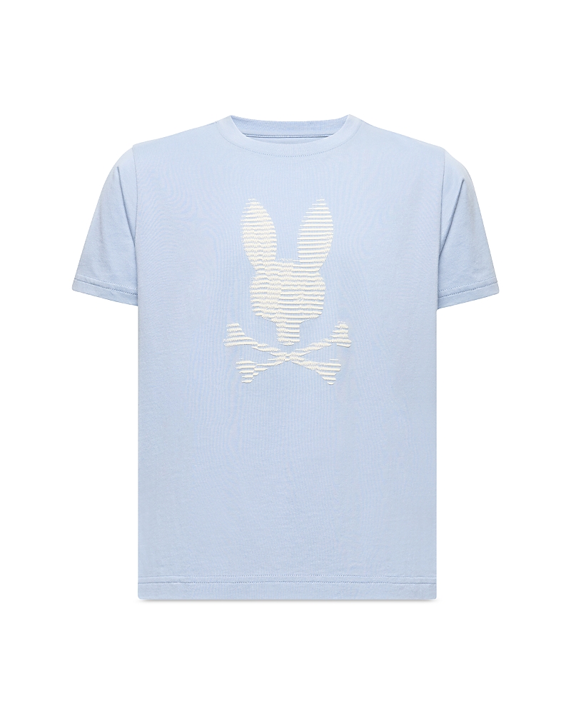 Psycho Bunny Boys' Grant Pima Cotton Logo Graphic Tee - Little Kid, Big Kid In Blue