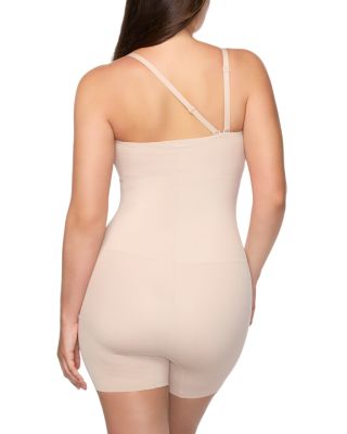 Strapless Mid Thigh Shaping Bodysuit