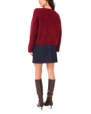 Raglan Wide Sleeve Crewneck Sweater