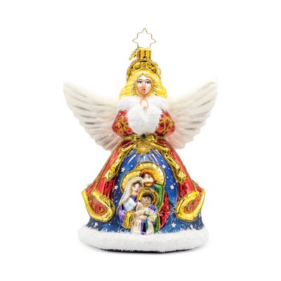Nativity Guardian Angel Ornament