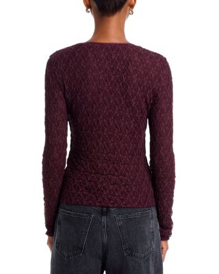 Ellie Lace Long Sleeve Tee