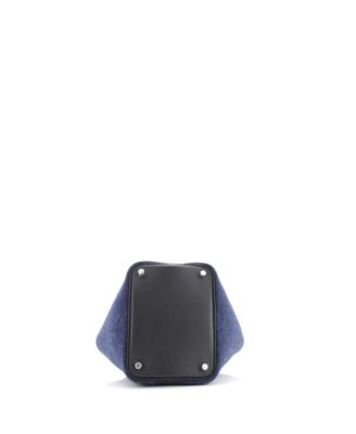 PM Picotin Lock Bag Felt with Leather