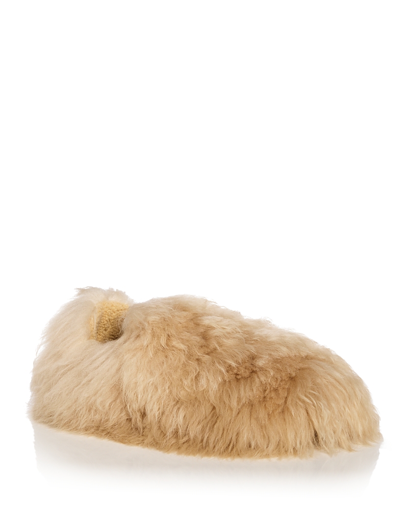 Moncler Women's Snug Shearling Flats