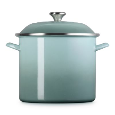 Enamel on Steel Classic Round Stockpot, 12 Qt.