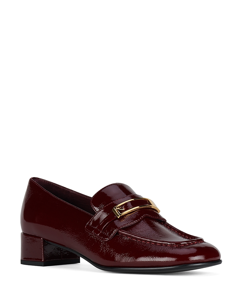 Jeffrey Campbell Women's Book-smart Loafer Pumps In Burgundy