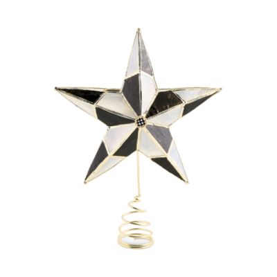 Courtly Capiz Star Tree Topper