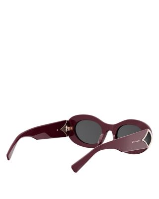Diva's Dream Oval Sunglasses, 50mm