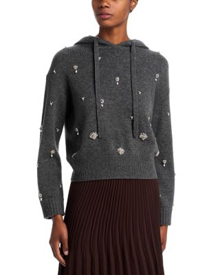 Karmen Embellished Hooded Sweater 