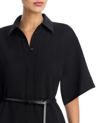 Drop Shoulder Shirt Dress