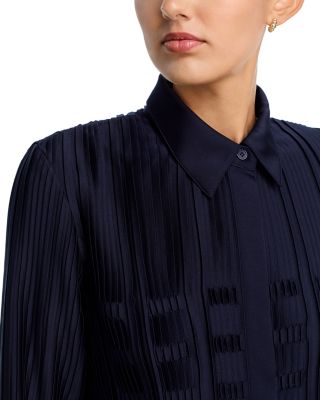 Pliss&eacute; Blouse