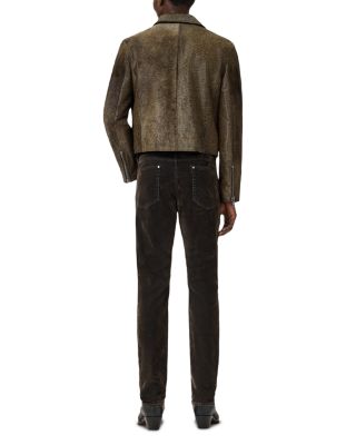 Luca Slim Fit Jeans in Dark Brown