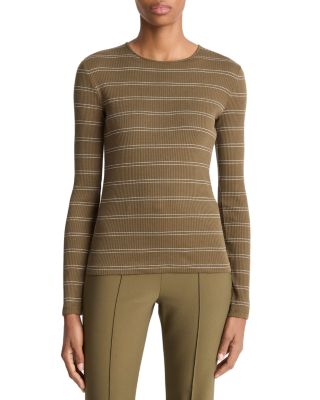 Striped Crewneck Top