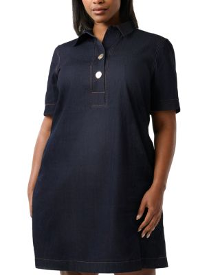 Estelle Plus - Avia Denim Mini Dress