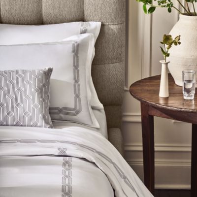 Hudson Park Collection - Italian Tivoli Embroidered Bedding Collection - Exclusive