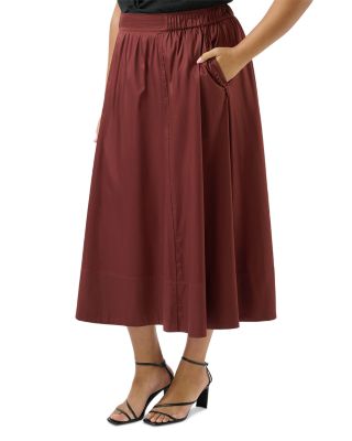 Plus Sahara Breeze Midi Skirt