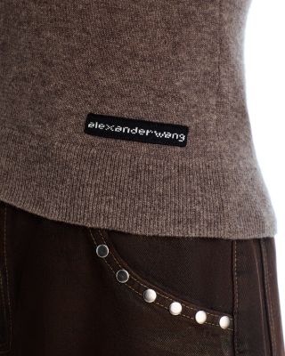 Short Sleeve Wool Crewneck Tee 