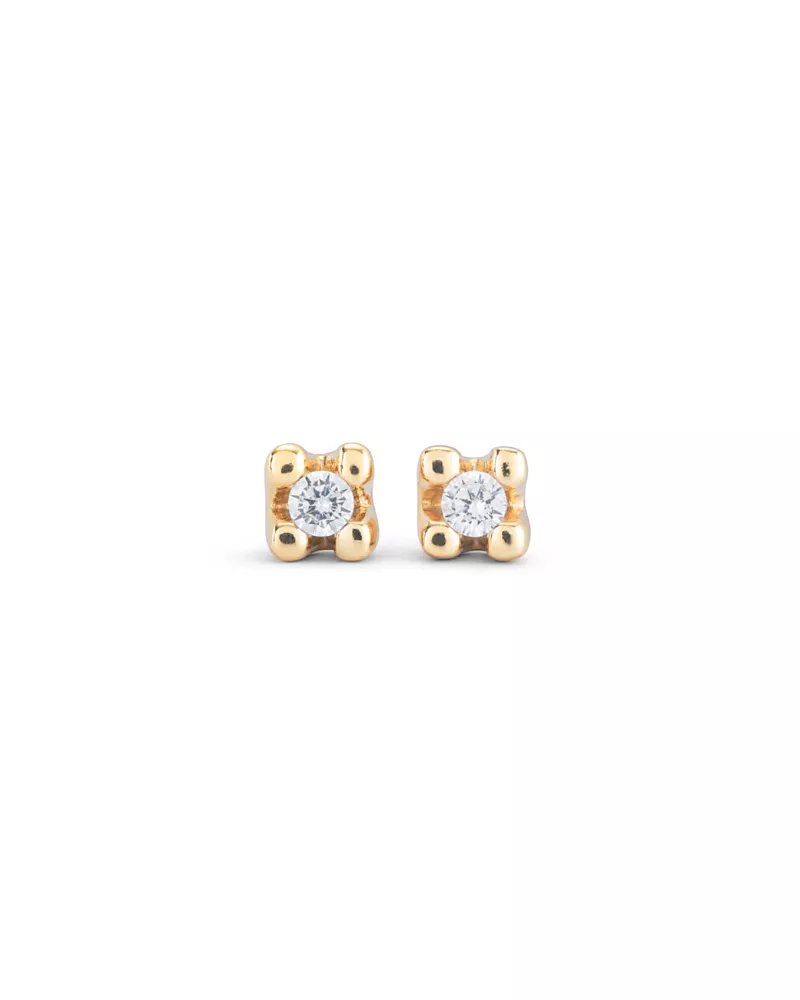 UNOde50 Zircon Stud Earrings