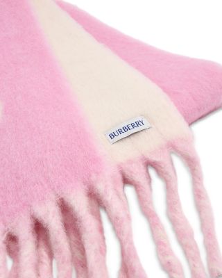 Reversible Logo Alpaca & Wool Blend Scarf