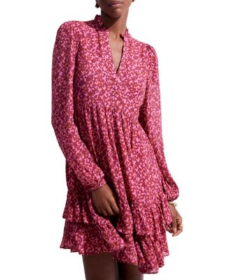 Women's Floral Print Mini Dress