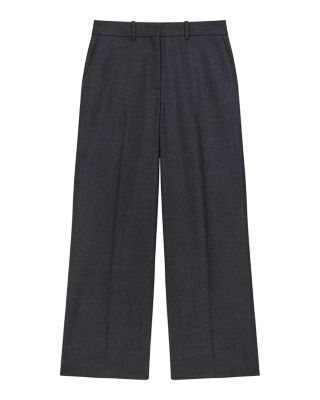 Classic Wool Wide Leg Pants
