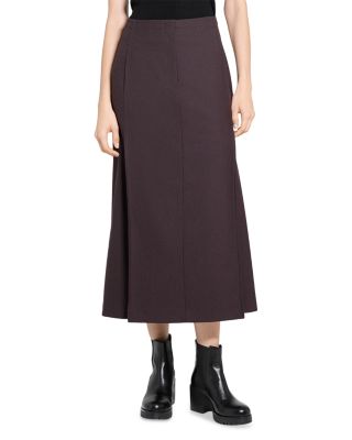 Trouser Front Maxi Skirt