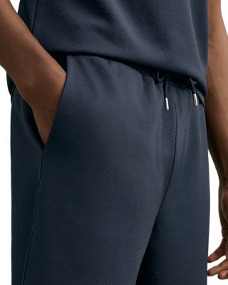 Angus Textured Drawstring Shorts