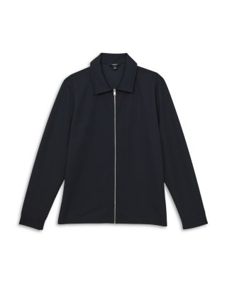 Bailey Textured Zip Front Shirt
