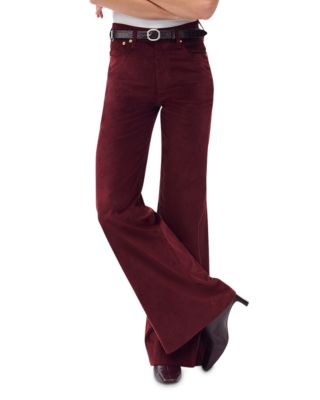 Skylar High Rise Corduroy Pants