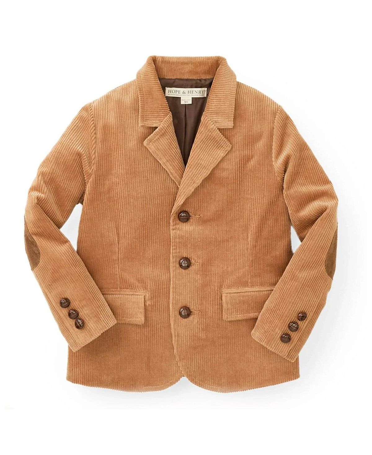 Hope & Henry Boys' Corduroy Blazer with Elbow Patches - Baby, Little Kid, Big Kid