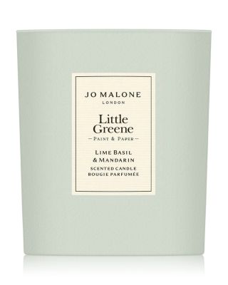 Little Greene Lime Basil &amp; Mandarin Scented Candle 7 oz. - Exclusive