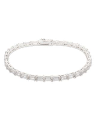 Baguette Cubic Zirconia Flex Bracelet