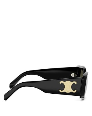 Maxi Triomphe Rectangular Sunglasses, 53mm