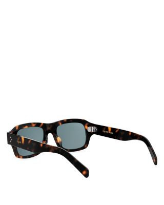 3 Dots HD Rectangle Sunglasses, 53mm