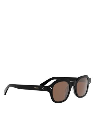 3 Dots HD Square Sunglasses, 48mm