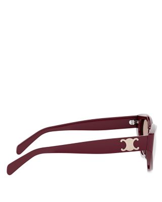 Triomphe Cat Eye Sunglasses, 56mm