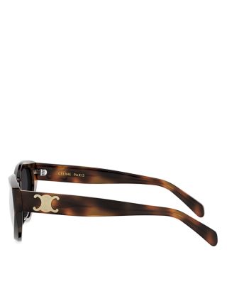 Triomphe Cat Eye Sunglasses, 56mm