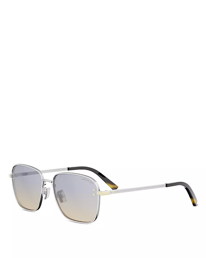 Dior Cd Diamond S4U Geometric Sunglasses, 55mm