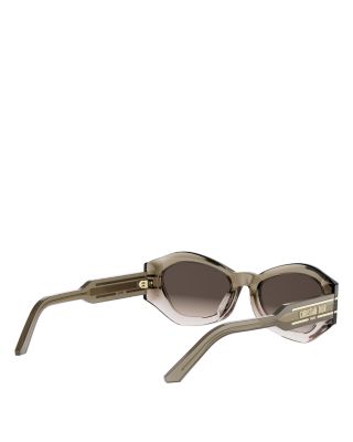 DiorSignature B1U Butterfly Sunglasses, 55mm