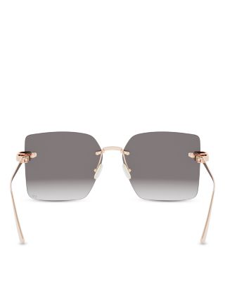 CDior S3U Square Sunglasses, 58mm