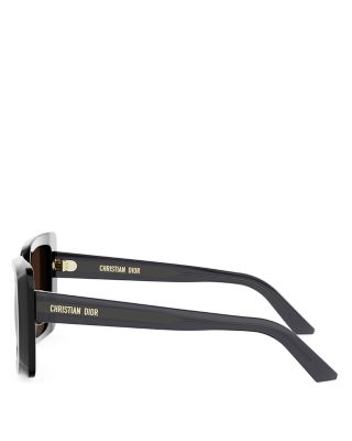DiorMidnight S5I Square Sunglasses, 55mm