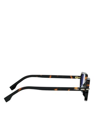 Selleria Rectangular Sunglasses, 51mm