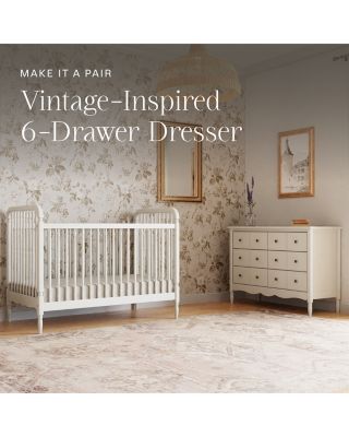 Liberty 3 in 1 Convertible Spindle Crib with Toddler Bed Conversion Kit